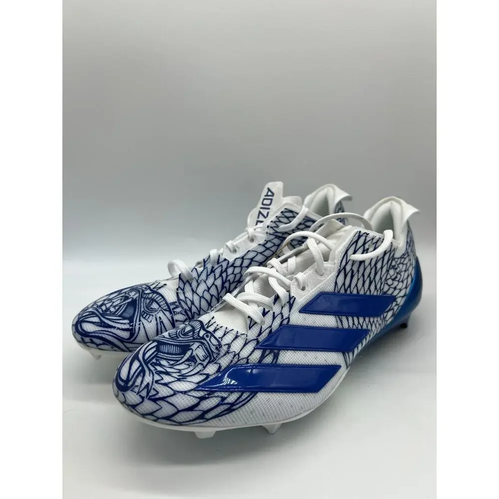 Adidas Adizero Electric Football Cleats Royal Blue White IH8569 Men Size 12